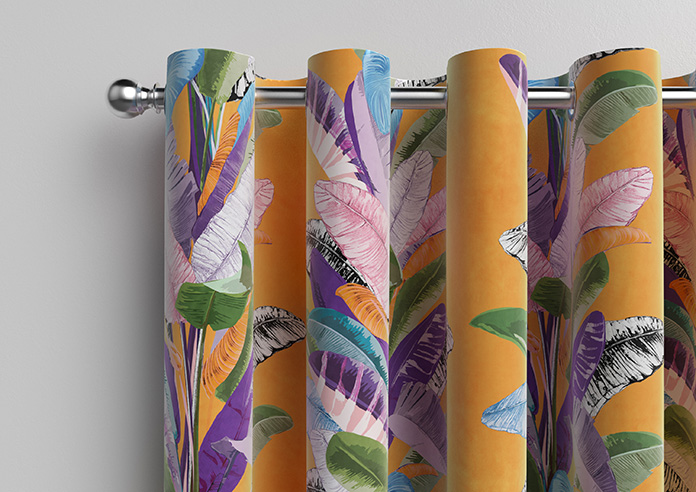 Palm Springs, Orange - Made To Measure Curtains - Image 12